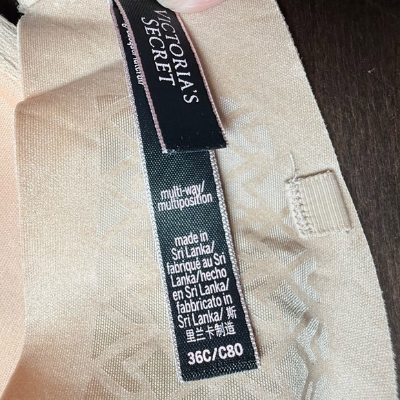 Victoria Secret Illusions Lightly Lined Smooth Strapless Bra - Picture 4 of 4